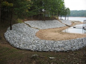 Shoreline Stabilization on Lake Norman